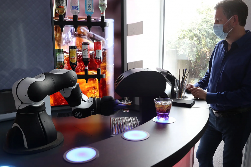 How to start a Robot Bar Hire Business 